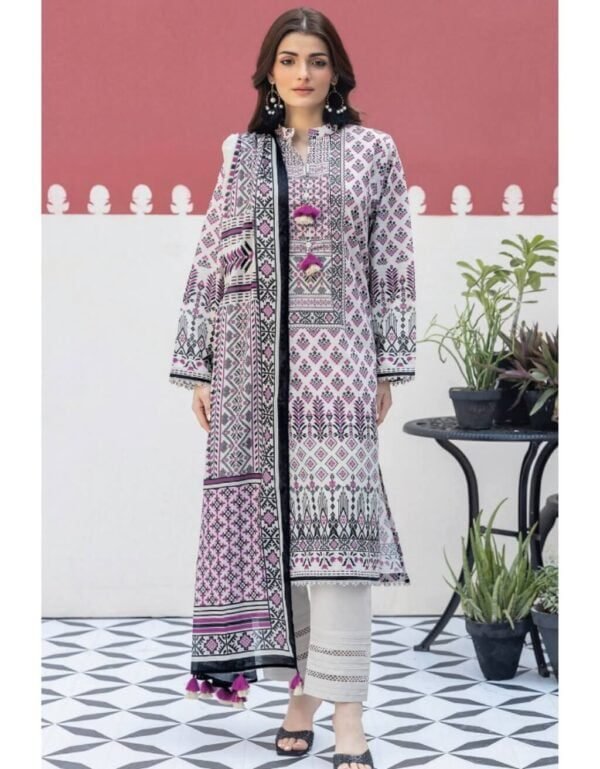 Khaadi Lawn 3 Pieces