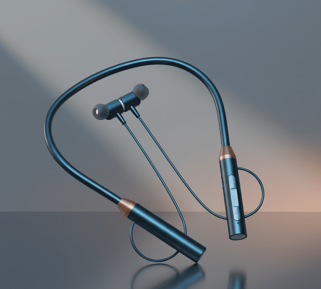 Wireless Bluetooth Neckband Headset